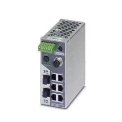 2700290 Phoenix Contact - Industrial Ethernet Switch - FL SWITCH SMN 6TX/2POF-PN