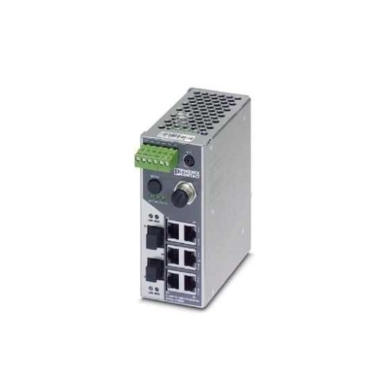 2700290 Phoenix Contact - Industrial Ethernet Switch - FL SWITCH SMN 6TX/2POF-PN