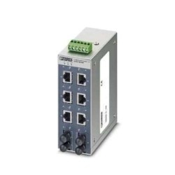 2891026 Phoenix Contact - Industrial Ethernet Switch - FL SWITCH SFNT 6TX/2FX ST