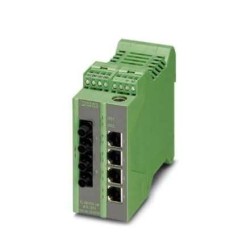 2989132 Phoenix Contact - Industrial Ethernet Switch - FL SWITCH LM 4TX/2FX ST